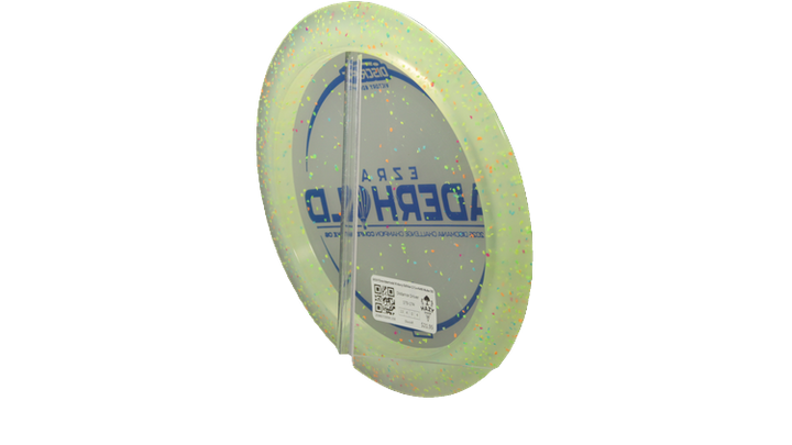 Discraft 2025 Ezra Aderhold Victory Edition Z Confetti Nuke OS Distance Driver Back View