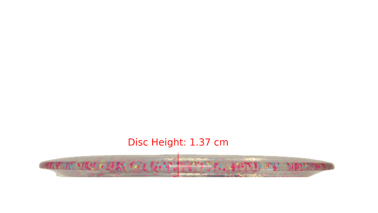 Discraft 2025 Holyn Handley Victory Edition Z Confetti Raptor Fairway Driver Profile View