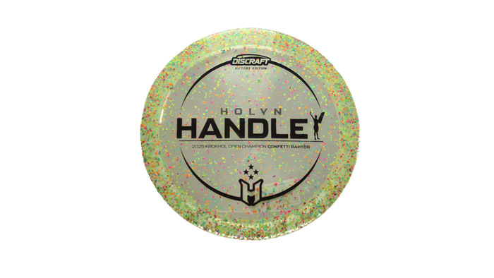 Discraft 2025 Holyn Handley Victory Edition Z Confetti Raptor Fairway Driver