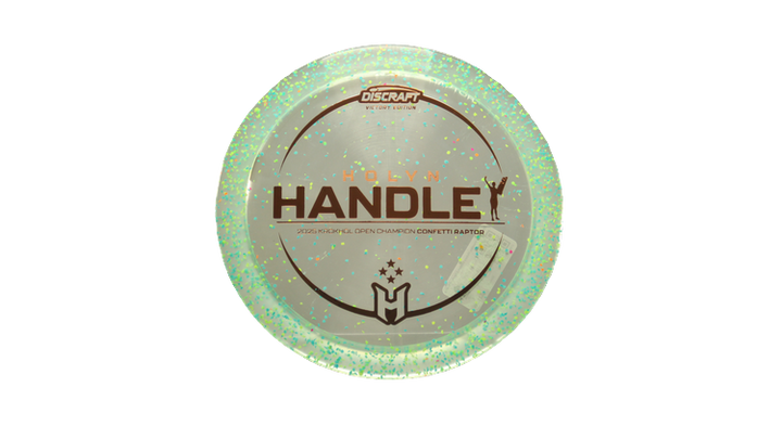 Discraft 2025 Holyn Handley Victory Edition Z Confetti Raptor Fairway Driver Front View