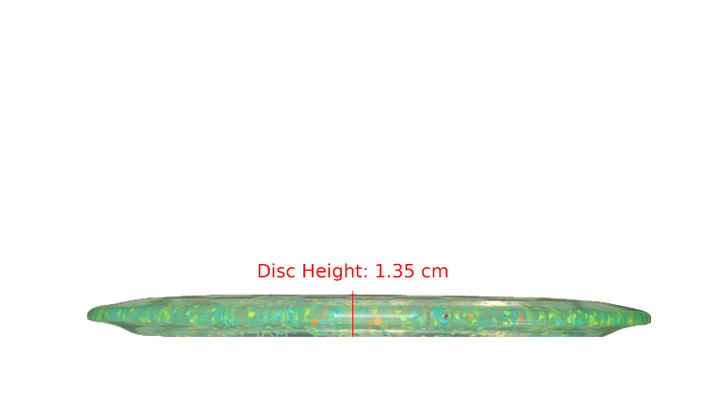 Discraft 2025 Holyn Handley Victory Edition Z Confetti Raptor Fairway Driver Profile View