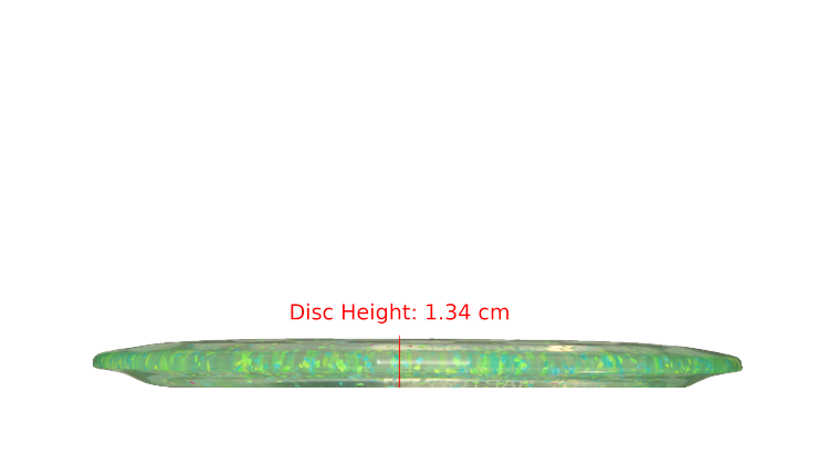 Discraft 2025 Holyn Handley Victory Edition Z Confetti Raptor Fairway Driver Profile View