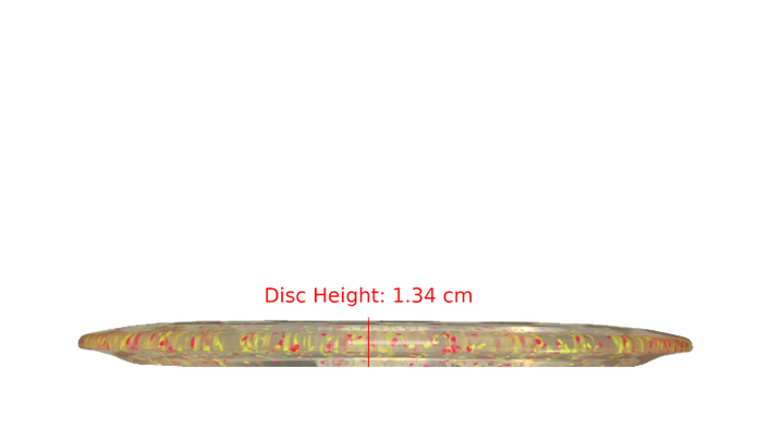 Discraft 2025 Holyn Handley Victory Edition Z Confetti Raptor Fairway Driver Profile View