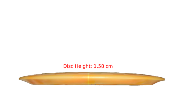 Discraft Nate Doss 20th Anniversary Commermorative Z Colorshift Swirl Avenger Distance Driver Profile View