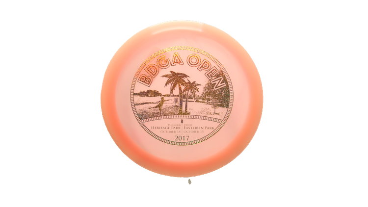 Innova BDGA Open 2017 Color Glow Champion Firebird Fairway Driver Front View