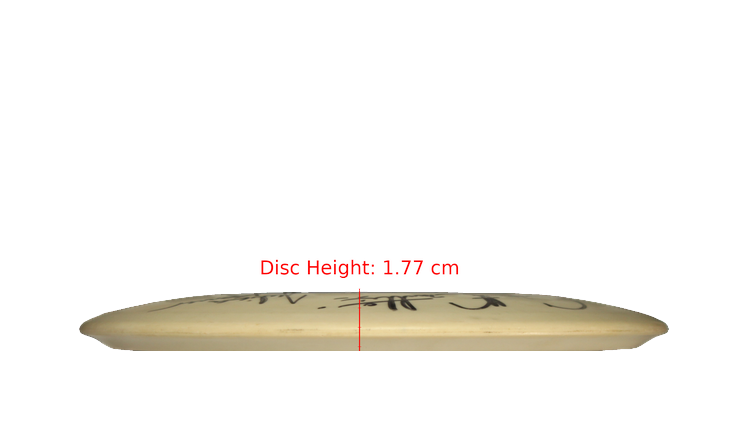 Innova USED First Run Autographed DX Stingray Midrange Profile View