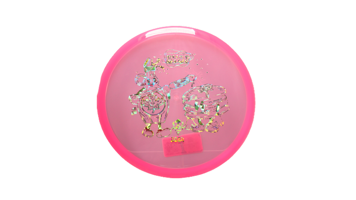 Dynamic Discs 2024 BYOP Pancakes and Syrup Lucid Emac Judge Putter Front View