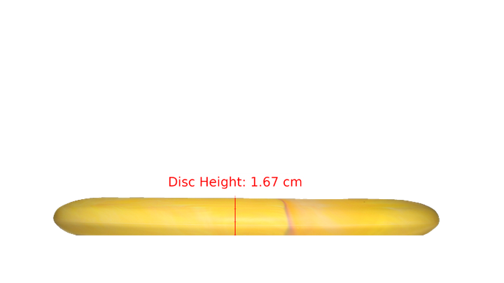 Discraft BYOP 2025 Paul McBeth CT Luna Putter Profile View