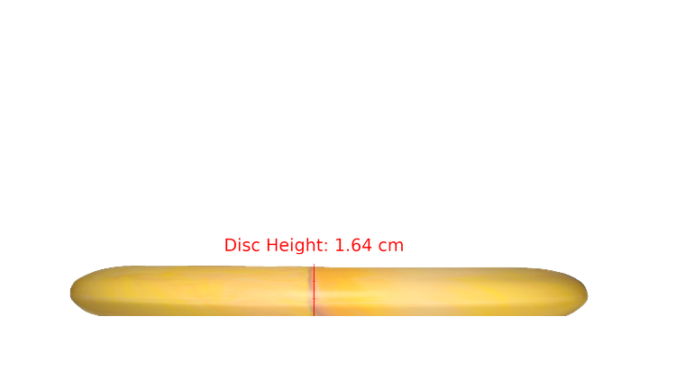 Discraft BYOP 2025 Paul McBeth CT Luna Putter Profile View