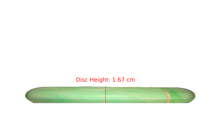 Discraft BYOP 2025 Paul McBeth CT Luna Putter Profile View