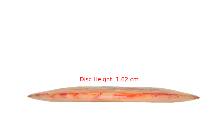 Discraft BYOP 2025 Z Jawbreaker FLX Scorch Distance Driver Profile View