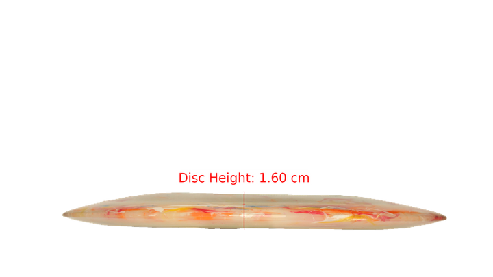 Discraft BYOP 2025 Z Jawbreaker FLX Scorch Distance Driver Profile View