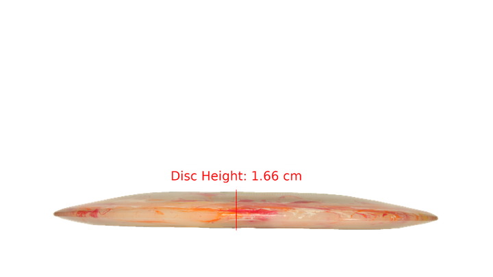 Discraft BYOP 2025 Z Jawbreaker FLX Scorch Distance Driver Profile View