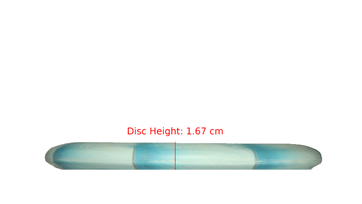Discraft BYOP 2025 Paul McBeth CT Swirl Kratos Putter Profile View