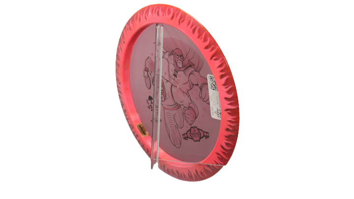 Discraft BYOP 2025 Fuzed Z with Flame Pattern Scorch Distance Driver Back View