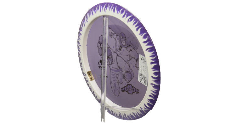 Discraft BYOP 2025 Fuzed Z with Flame Pattern Scorch Distance Driver Back View