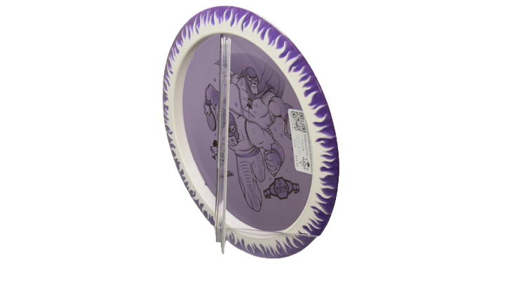 Discraft BYOP 2025 Fuzed Z with Flame Pattern Scorch Distance Driver Back View