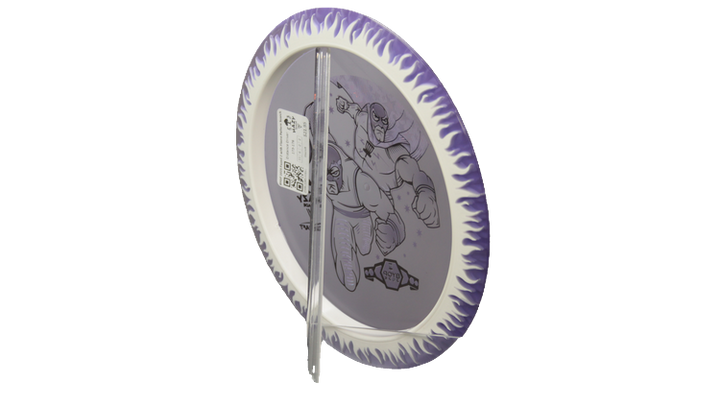 Discraft BYOP 2025 Fuzed Z with Flame Pattern Scorch Distance Driver Back View