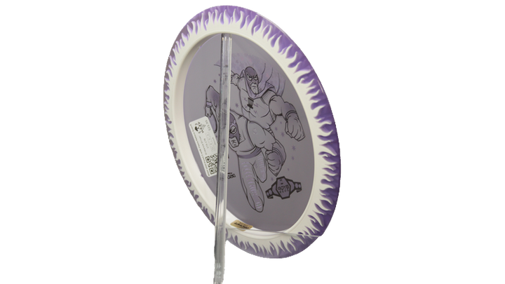 Discraft BYOP 2025 Fuzed Z with Flame Pattern Scorch Distance Driver Back View