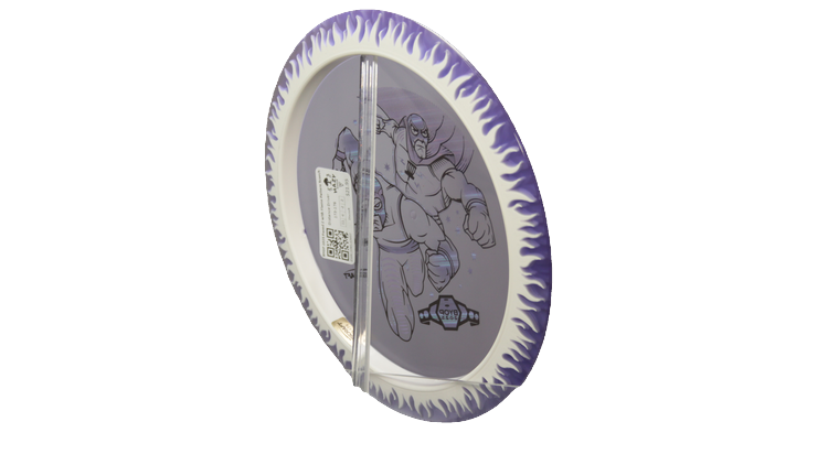 Discraft BYOP 2025 Fuzed Z with Flame Pattern Scorch Distance Driver Back View