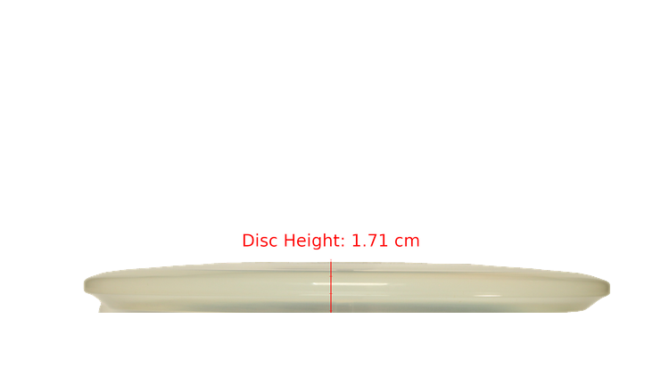 Discraft BYOP 2025 Cryztal Z Buzzz Midrange Profile View