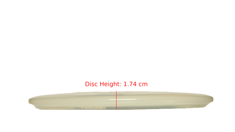 Discraft BYOP 2025 Cryztal Z Buzzz Midrange Profile View