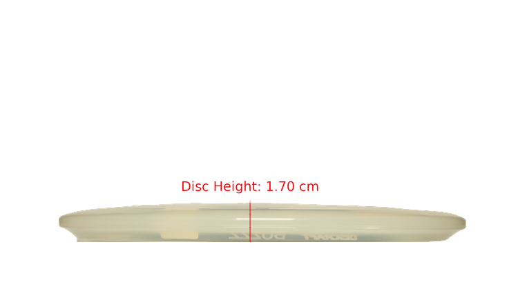 Discraft BYOP 2025 Cryztal Z Buzzz Midrange Profile View