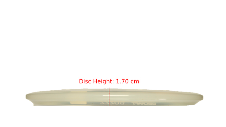 Discraft BYOP 2025 Cryztal Z Buzzz Midrange Profile View