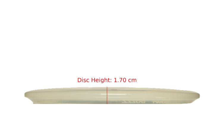 Discraft BYOP 2025 Cryztal Z Buzzz Midrange Profile View