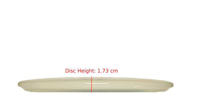Discraft BYOP 2025 Cryztal Z Buzzz Midrange Profile View