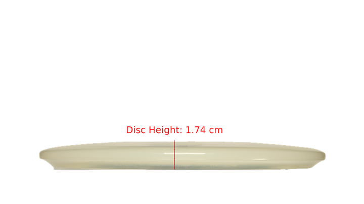 Discraft BYOP 2025 Cryztal Z Buzzz Midrange Profile View
