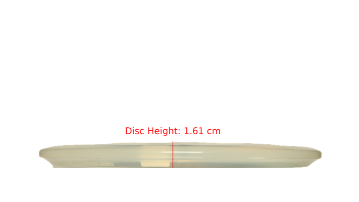 Discraft BYOP 2025 Cryztal Z Buzzz Midrange Profile View