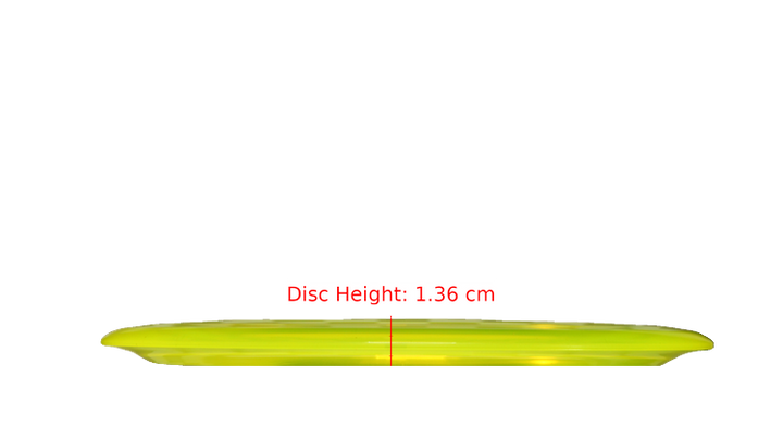 Discmania Eagle Logo Stamp C-Line PD Distance Driver Profile View