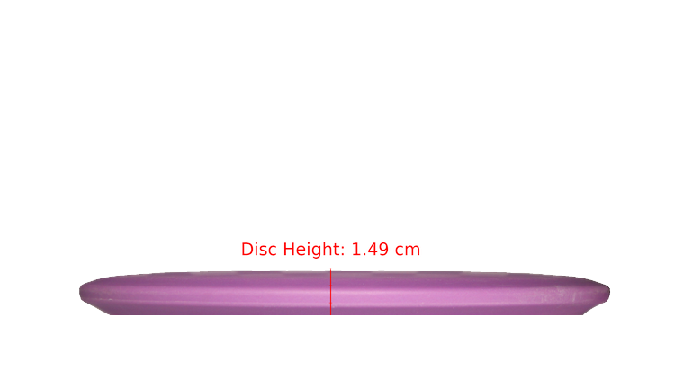 Discmania DDG P-Line MD4 Midrange Profile View