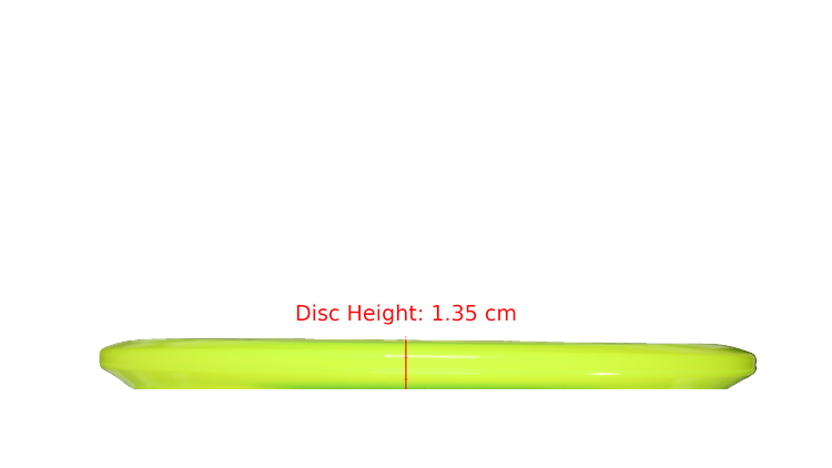 Discmania 16th Annual Hazy Shade BYOP C-Line MD4 Midrange Profile View