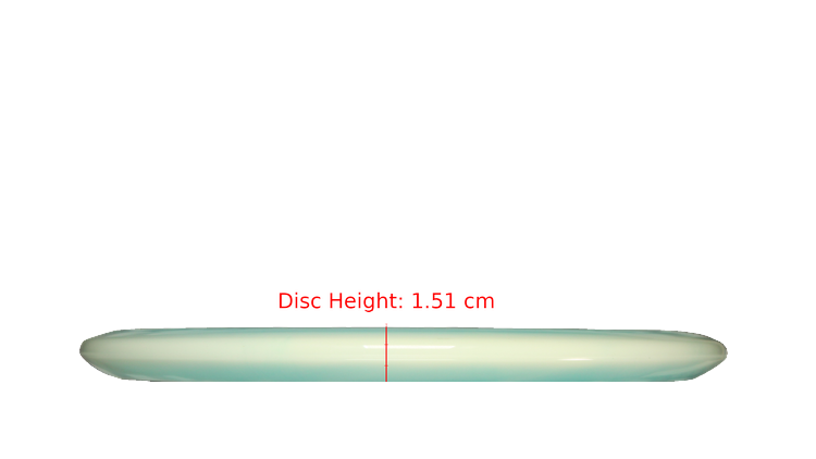Innova BYOP 2025 Halo Champion Mako3 Midrange Profile View