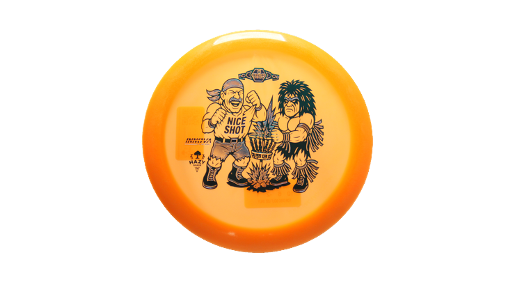 Innova BYOP 2025 Proto Color Glow Champion Gorgon Distance Driver Front View