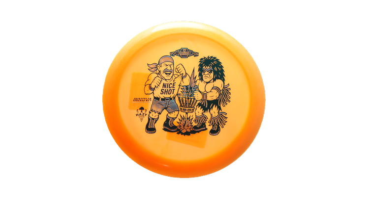 Innova BYOP 2025 Proto Color Glow Champion Gorgon Distance Driver Front View