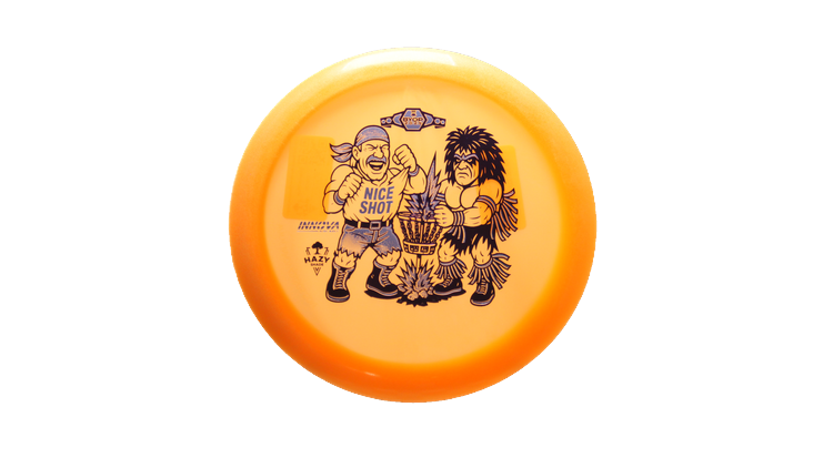 Innova BYOP 2025 Proto Color Glow Champion Gorgon Distance Driver Front View