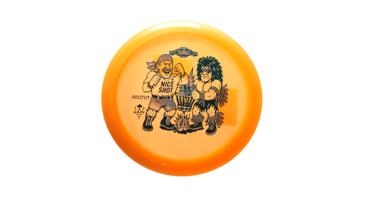 Innova BYOP 2025 Proto Color Glow Champion Gorgon Distance Driver Front View