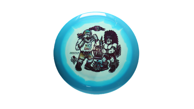 Innova BYOP 2025 X-Out Halo Star Sidewinder Fairway Driver Front View