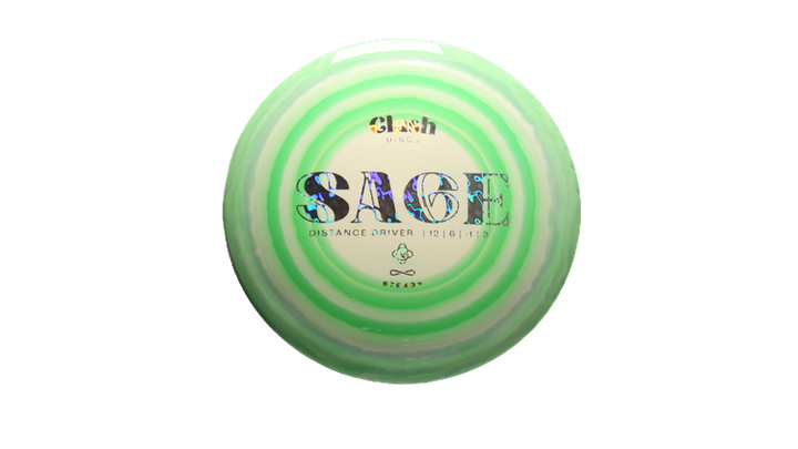 Clash Steady Ring Sage Distance Driver Front View