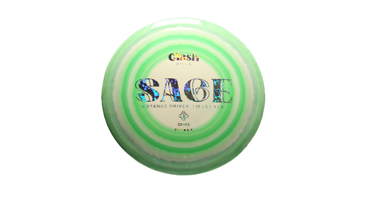 Clash Steady Ring Sage Distance Driver Front View
