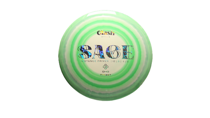 Clash Steady Ring Sage Distance Driver Front View