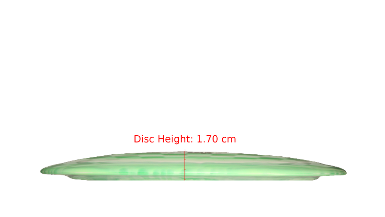 Clash Steady Ring Sage Distance Driver Profile View