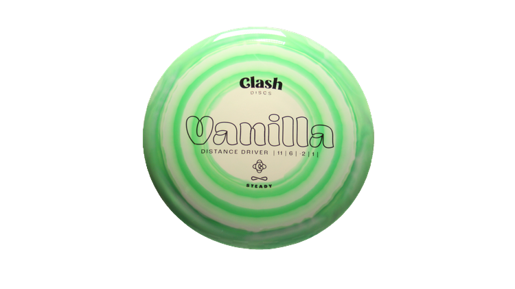 Clash Steady Ring Vanilla Distance Driver Front View