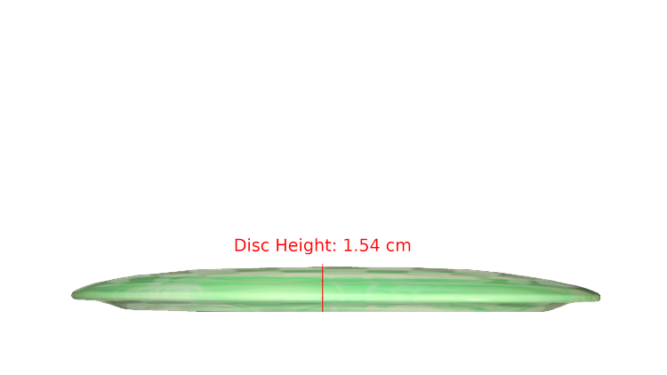 Clash Steady Ring Vanilla Distance Driver Profile View