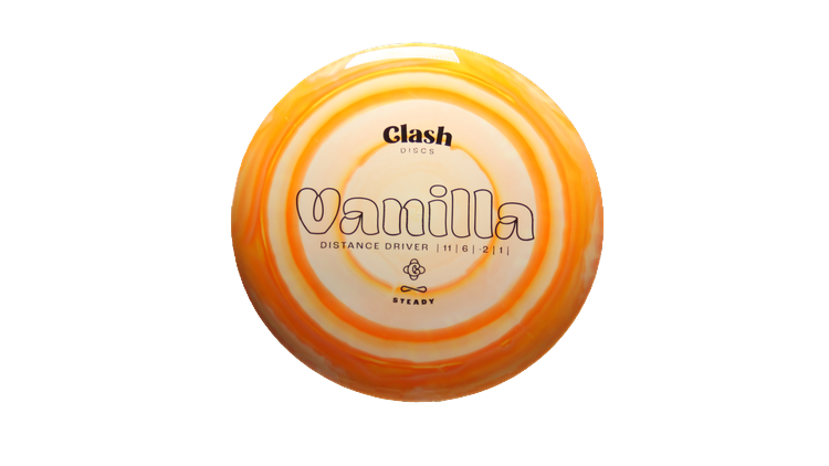 Clash Steady Ring Vanilla Distance Driver Front View