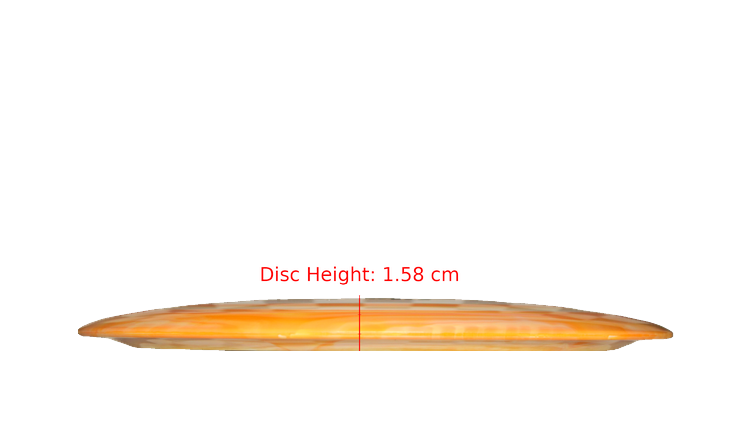 Clash Steady Ring Vanilla Distance Driver Profile View