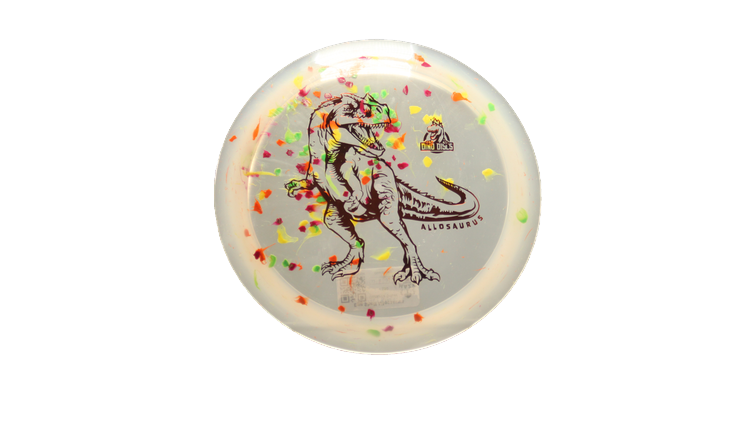 Dino Discs Egg Shell Allosaurus Distance Driver Front View